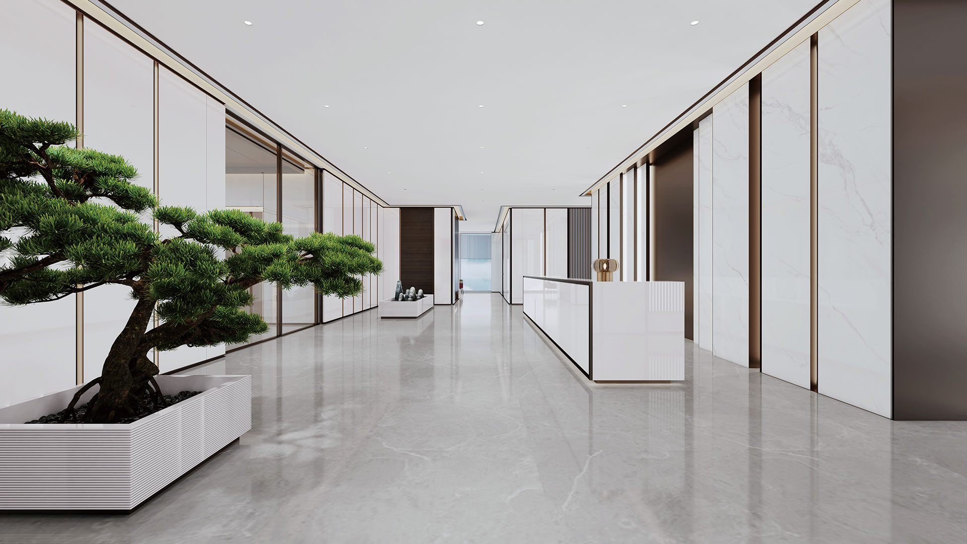 蘇州·吳江恒力東太湖畔商務中心室內設計