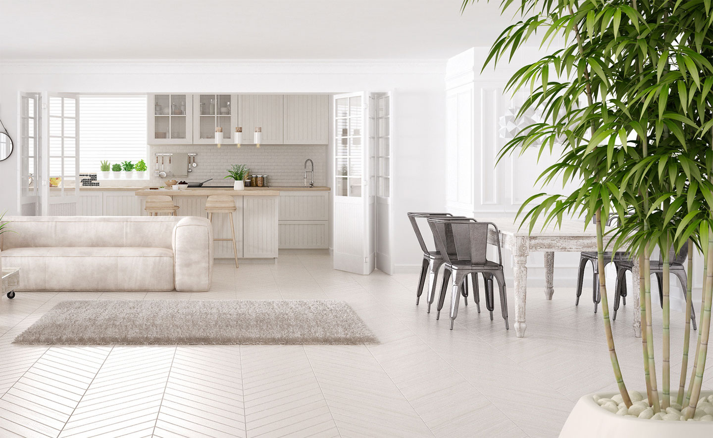 風水裝飾客廳效果圖