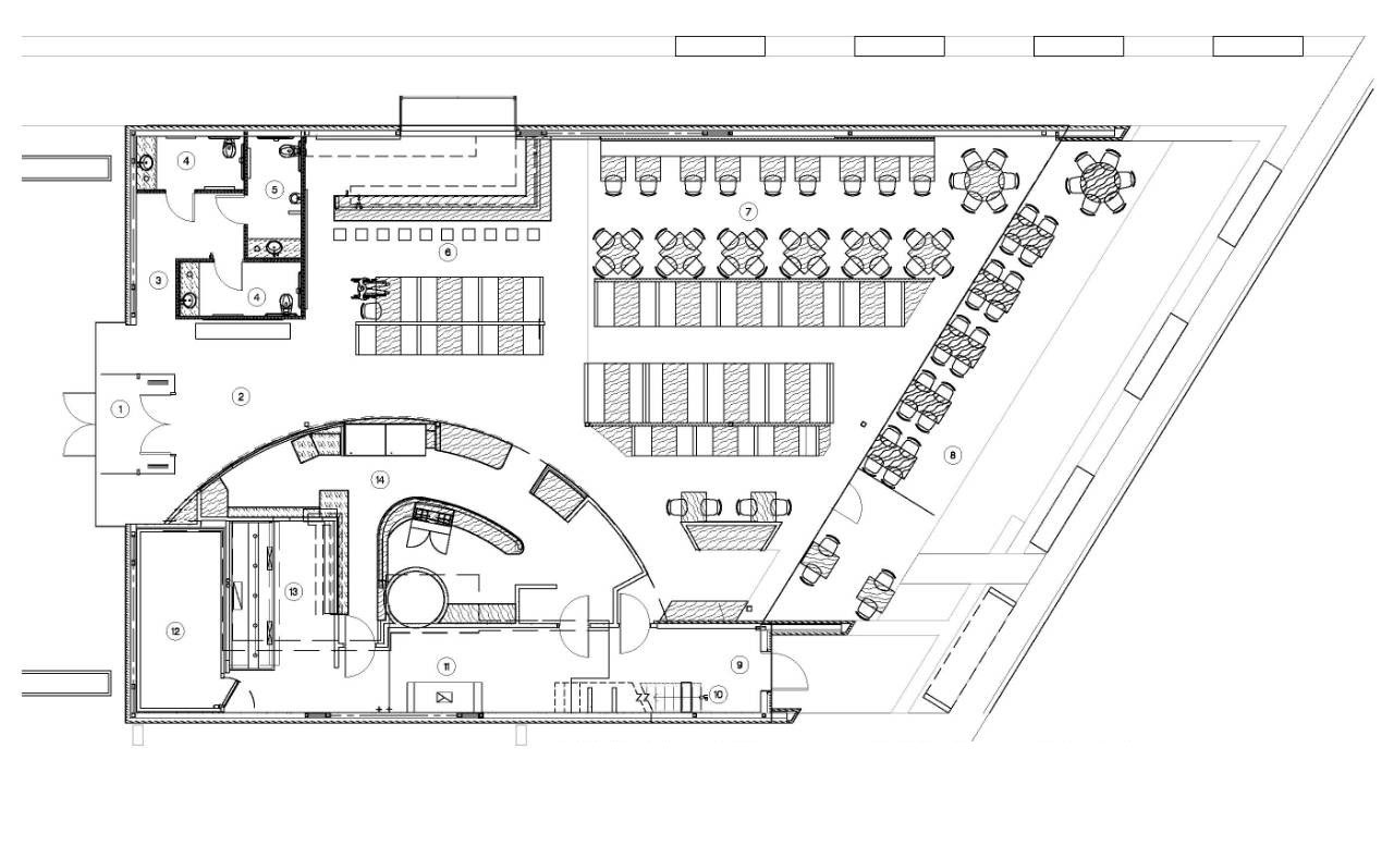 設計酒吧餐廳平面圖時要考慮的 6 個因素