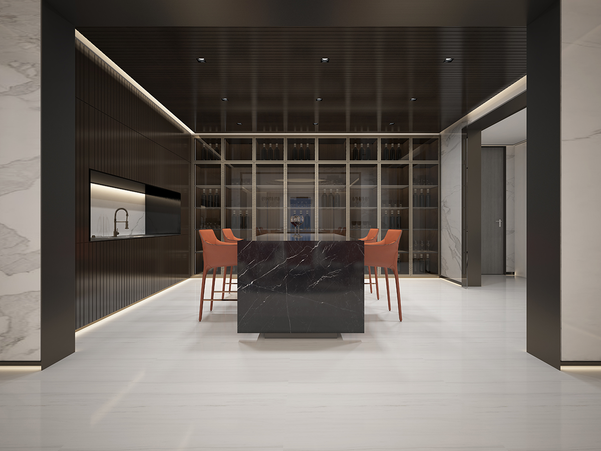 北京順義三層高端別墅室內設計案例方案說明