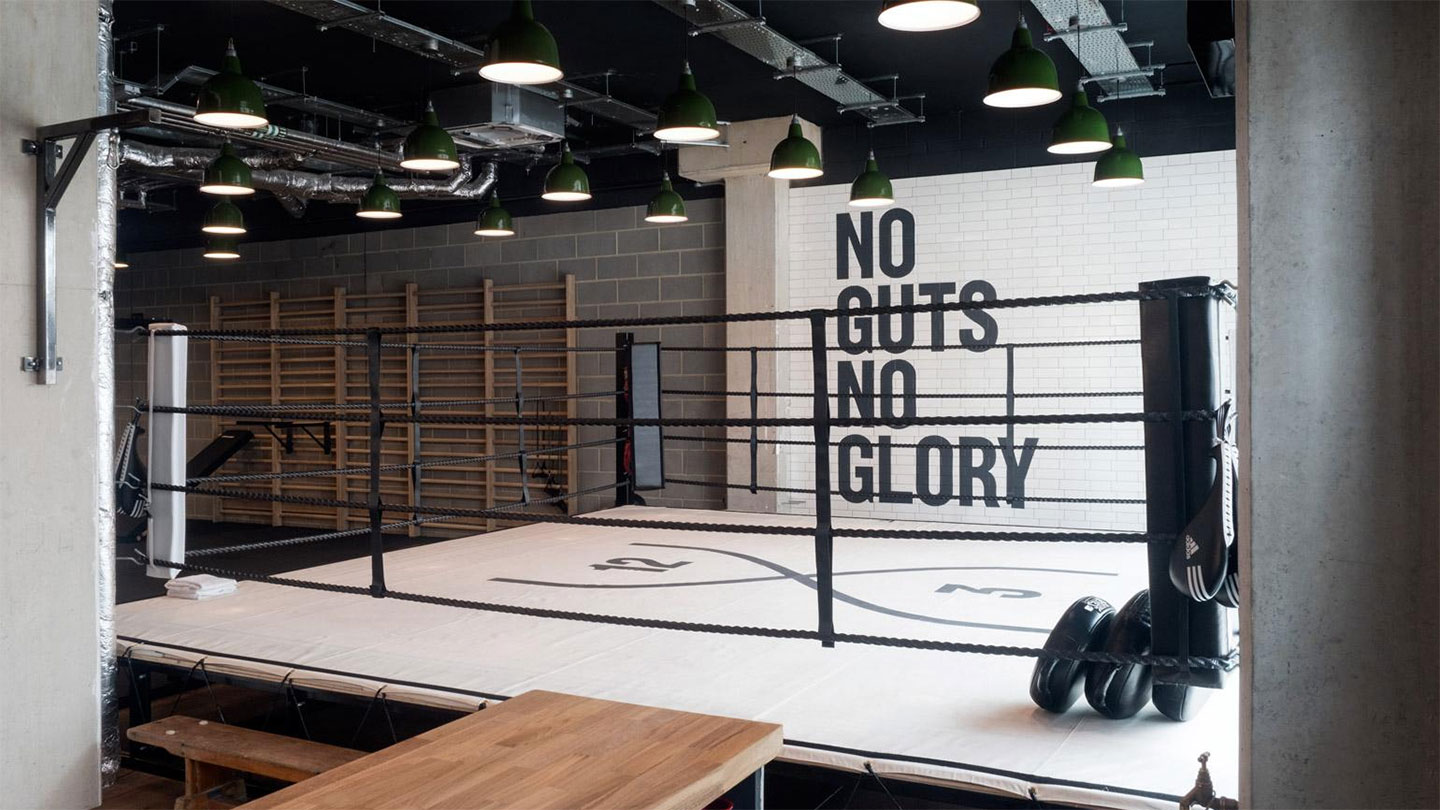 搏擊俱樂部室內(nèi)設(shè)計(jì)效果圖