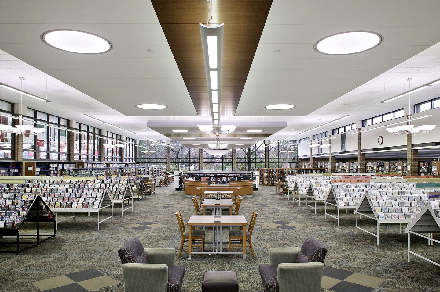 圖書館設計效果圖