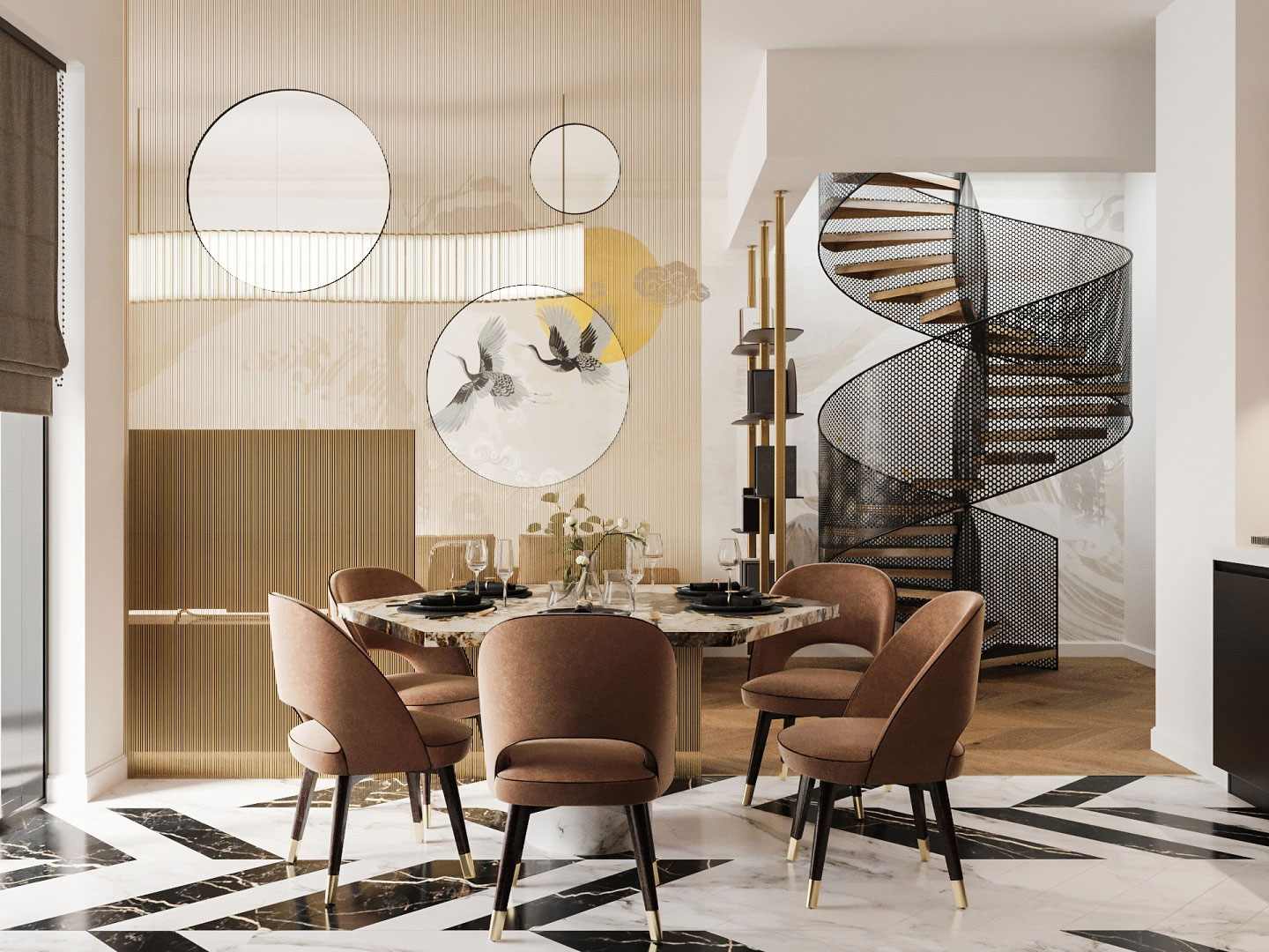 如何使用特色民宿設(shè)計(jì)元素描述空間