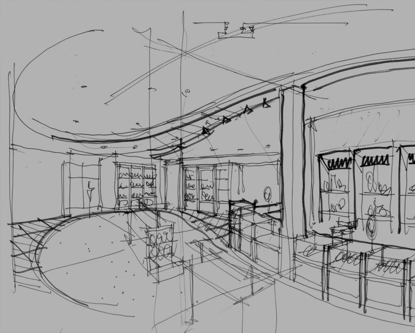 如何設計環保零售店和深化設計圖紙